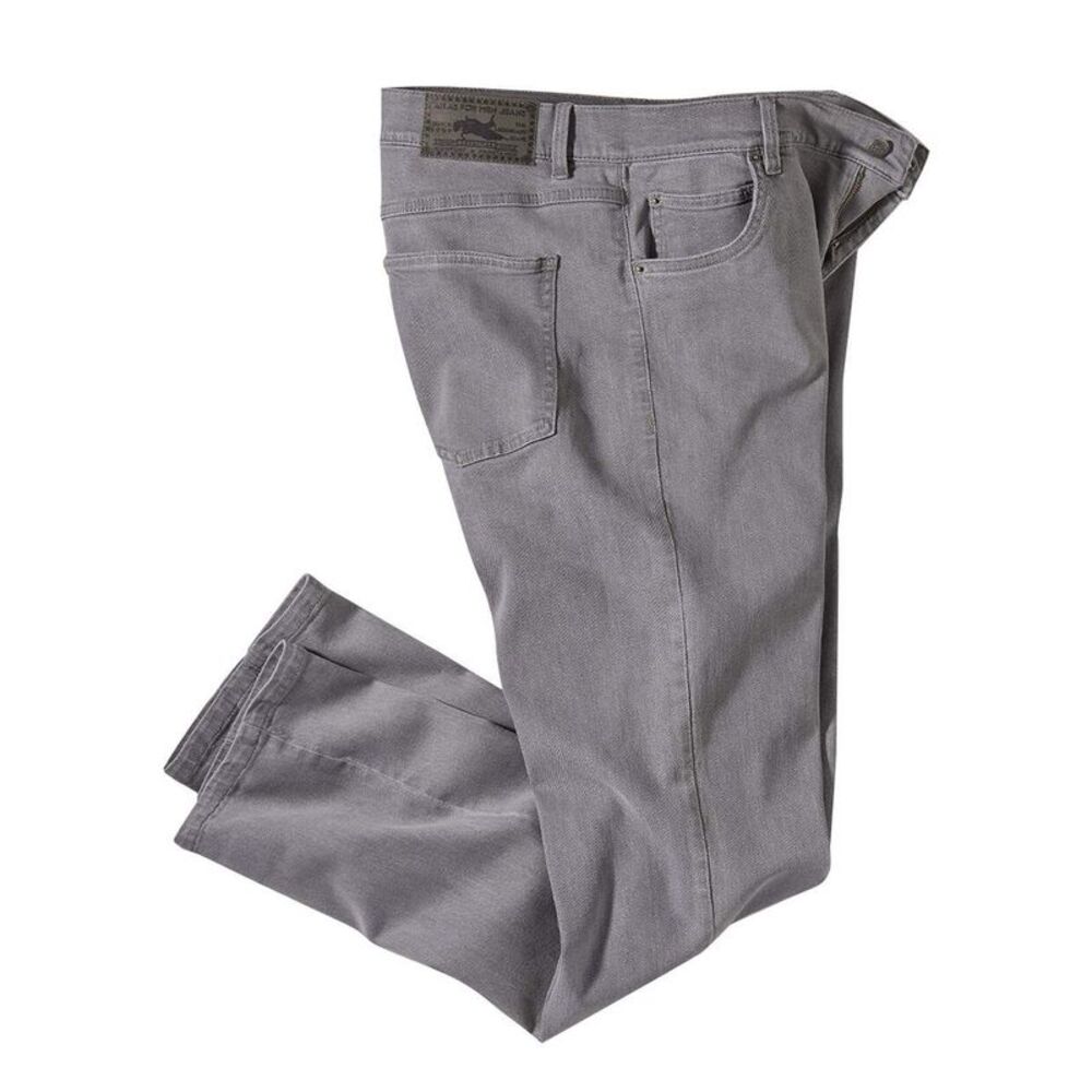 Atlas For Men Mens Denim Jeans / Gray